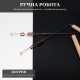 Рамка биолокационная с Двойным Резонатором и Цитрином, медное покрытие