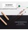 Биолокационная рамка с нефритом: медное покрытие, двойной резонатор