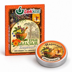 Нарисан крем-бальзам ЛЕККОС 10 г — с эвкалиптом и маслом каяпута