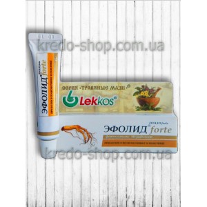 Крем-бальзам ЭФОЛИД-FORTE при болях в позвоночнике и пояснице 15 г.