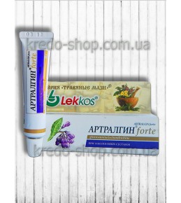 АРТРАЛГИН-forte крем-бальзам 15 г — с живокостом и деревеем АРТРАЛГИН-forte крем-бальзам 15 г — с живокостом и деревеем