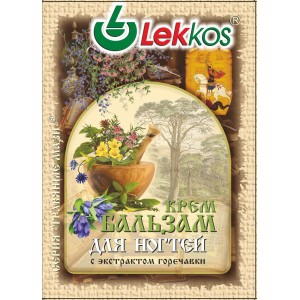 Крем-бальзам ЛЕККОС для ногтей 10 гр.