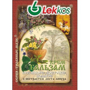 Крем-бальзам ЛЕККОС при шпоре, косточке 10 гр.